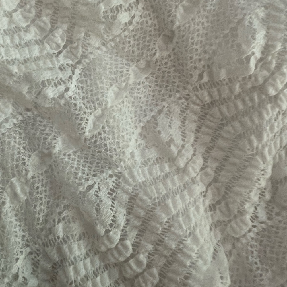 White Rabbit Rabbit Rabbit Sleeveless Stretch Lace Dress - Picture 4 of 4
